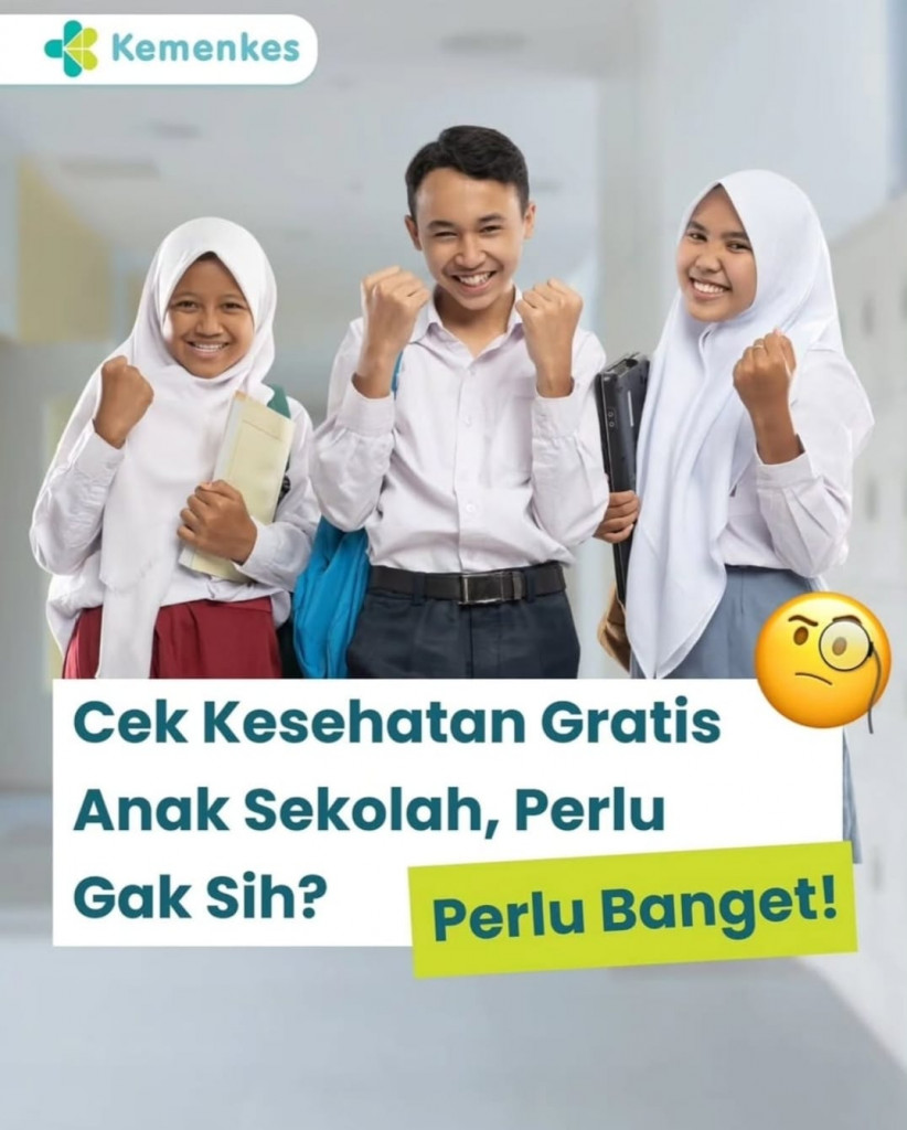Cek Kesehatan Gratis (CKG) Sekolah Deteksi Dini Demi Generasi Sehat
